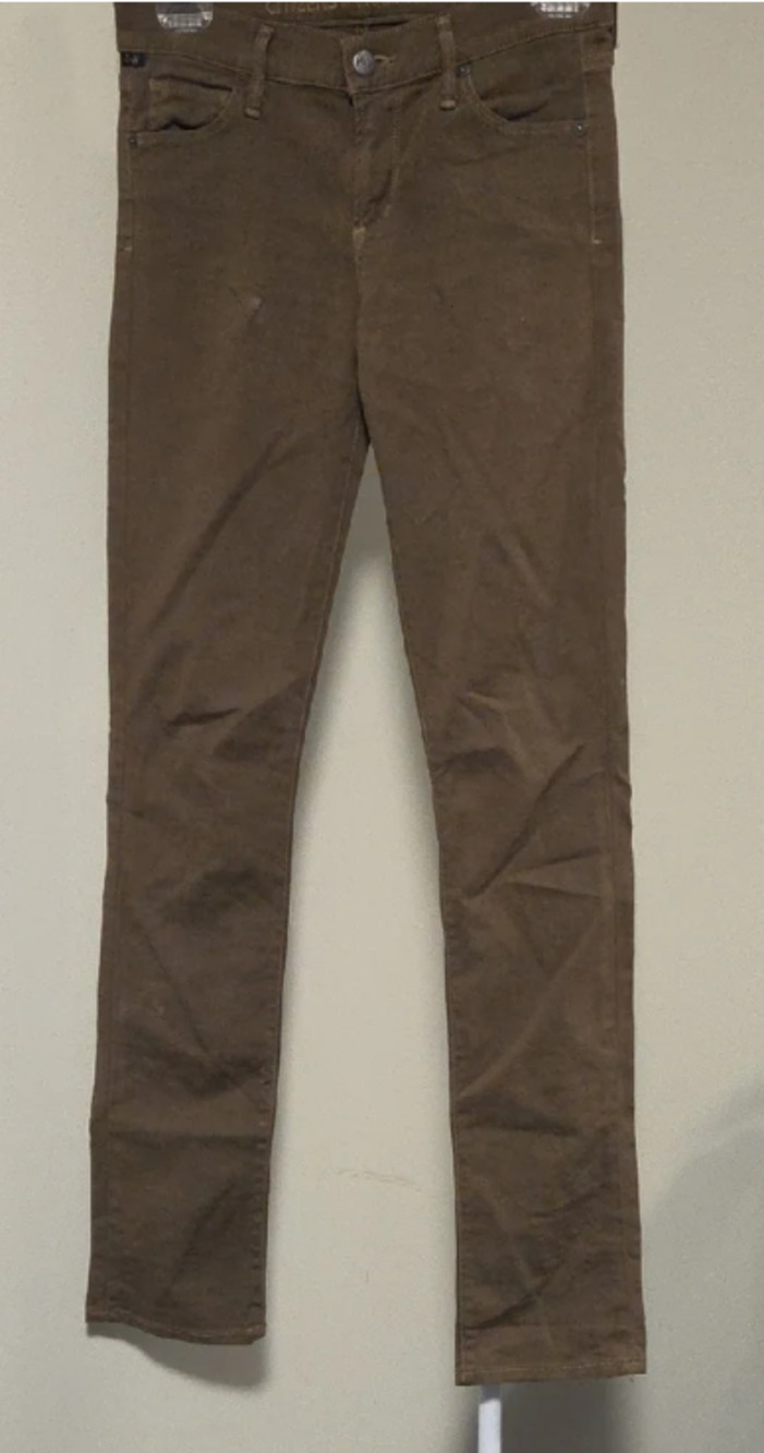 Citizens of Humanity Brown Straight Leg Jeans Size 26 Premium Denim